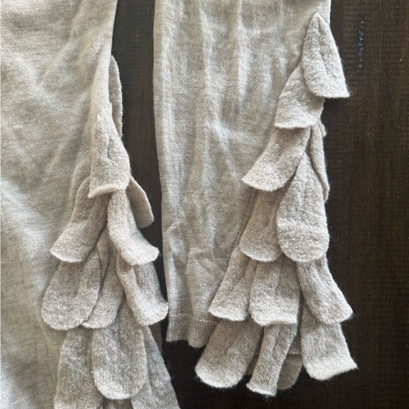 Leifsdottir Beige Layered Women's Cardigan~Size Large-~fitted~gorgeous! 🖤 - Picture 8 of 9